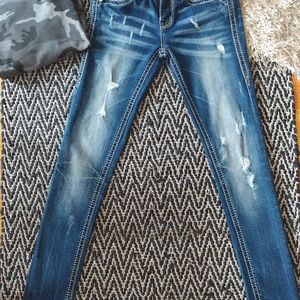 Rock Revival Ankle Skinny Jeans